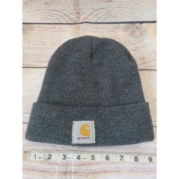 Vtg Carhartt TWD Gray Beanie hat cap TV Movie Set - Picture 8 of 9